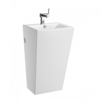 New Style Ceramic Floor standing sinks Pedestal Wash Basin for bathroom