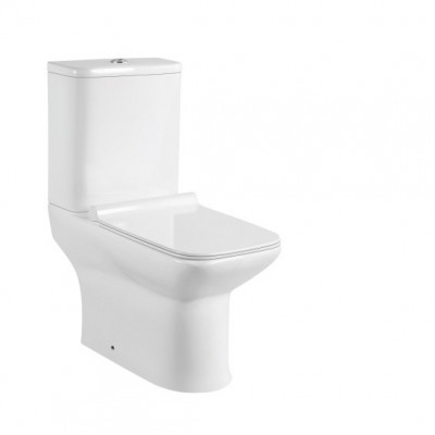 Two piece washdown rimless ceramic flusing toilet p-trap sanitarios retrete  inodoros soft close